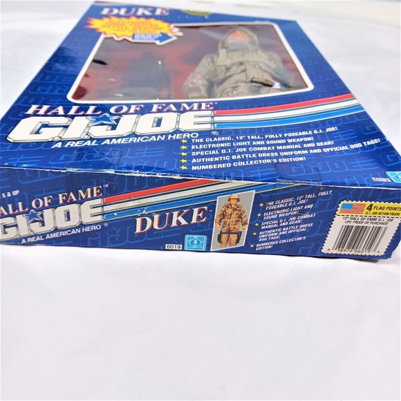 Vintage Hasbro Hall of Fame G I Joe Duke Action Figure NIB - Picture 7 of 10